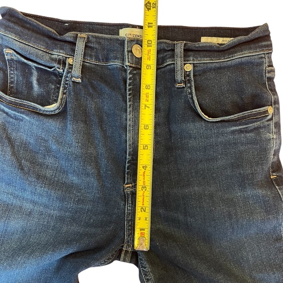 CITIZENS OF HUMANITY Isola High Rise Straight Crop Dark Jeans Women's Size 28 - Picture 11 of 16